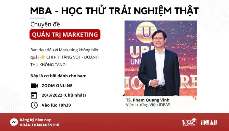 MBA TRIAL CLASS: HỌC THỬ TRẢI NGHIỆM THẬT