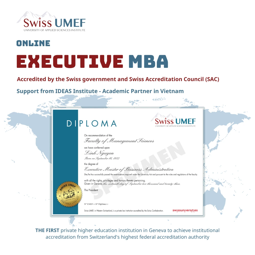 Giới thiệu EMBA Đại học Swiss UMEF