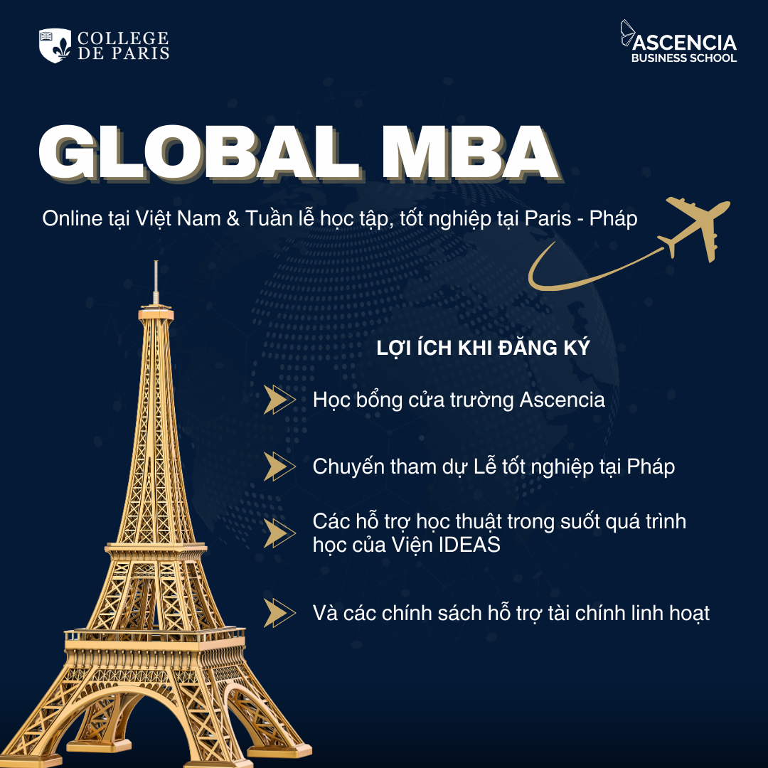 Giới thiệu Global MBA Đại học Ascencia Pháp