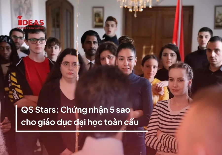 qs stars chứng nhận 5 sao cho giáo dục đại học toàn cầu
