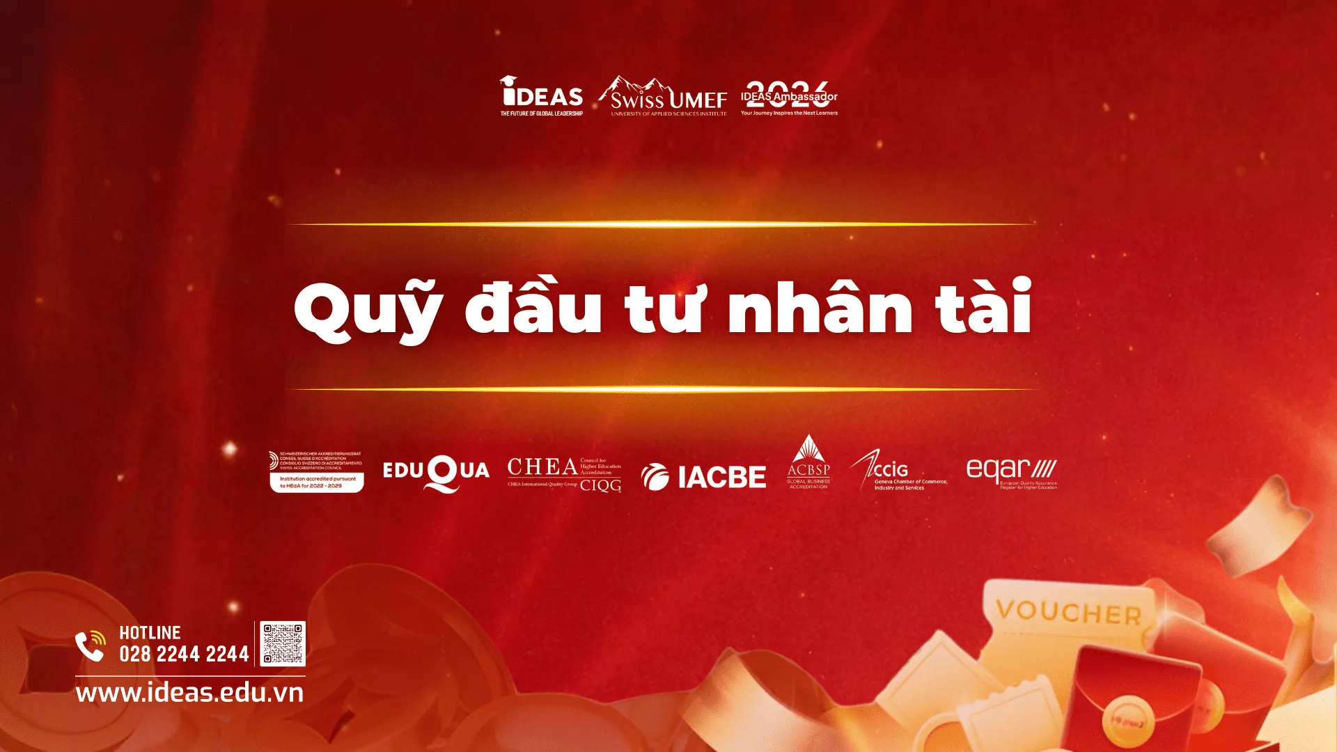 IDEAS Ambassador 2026: Quỹ đầu tư nhân tài