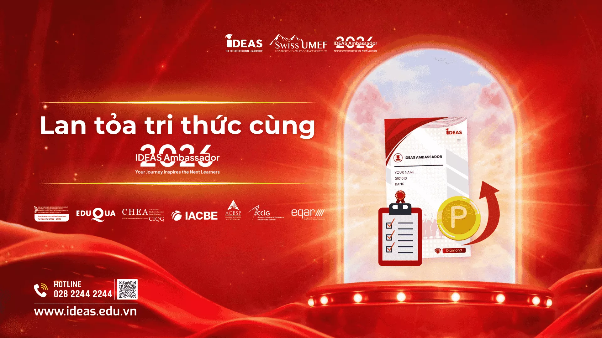 IDEAS Ambassador 2026: Quỹ đầu tư nhân tài