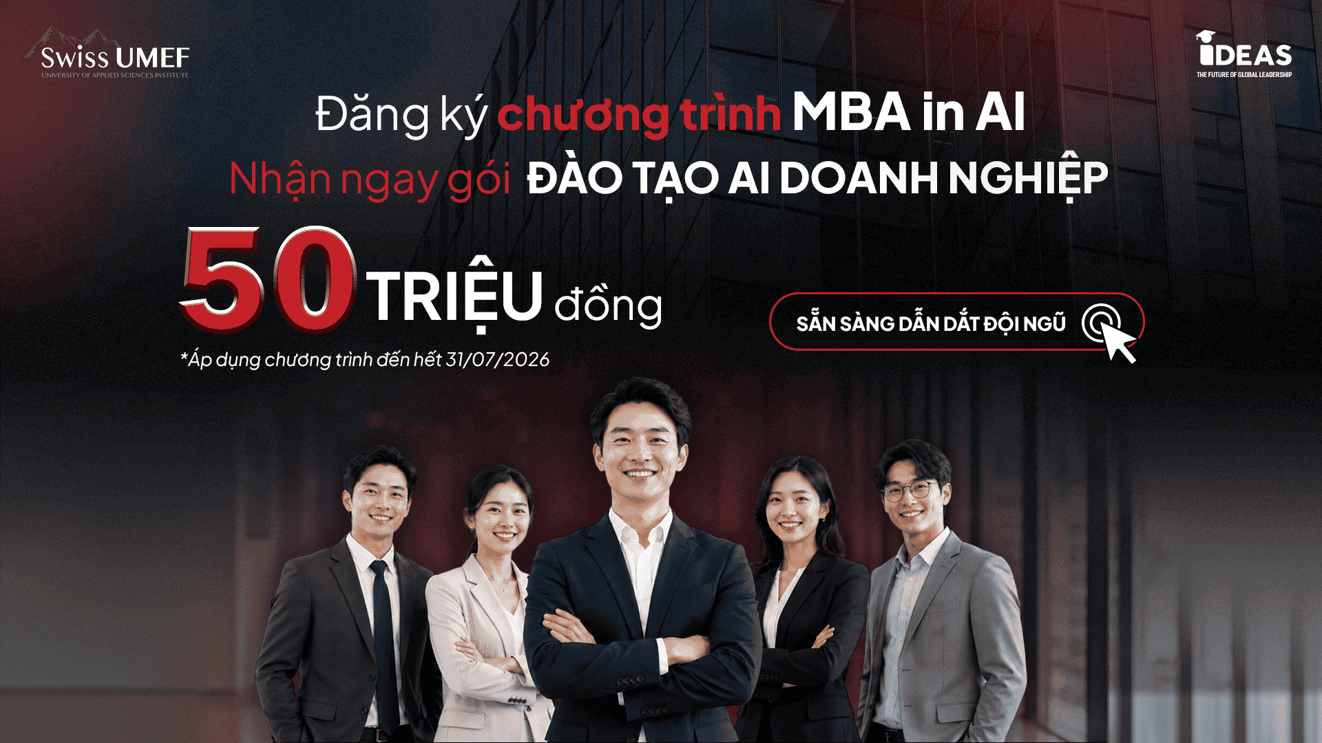 Học MBA in AI - Nhận ngay gói Đào tạo AI doanh nghiệp