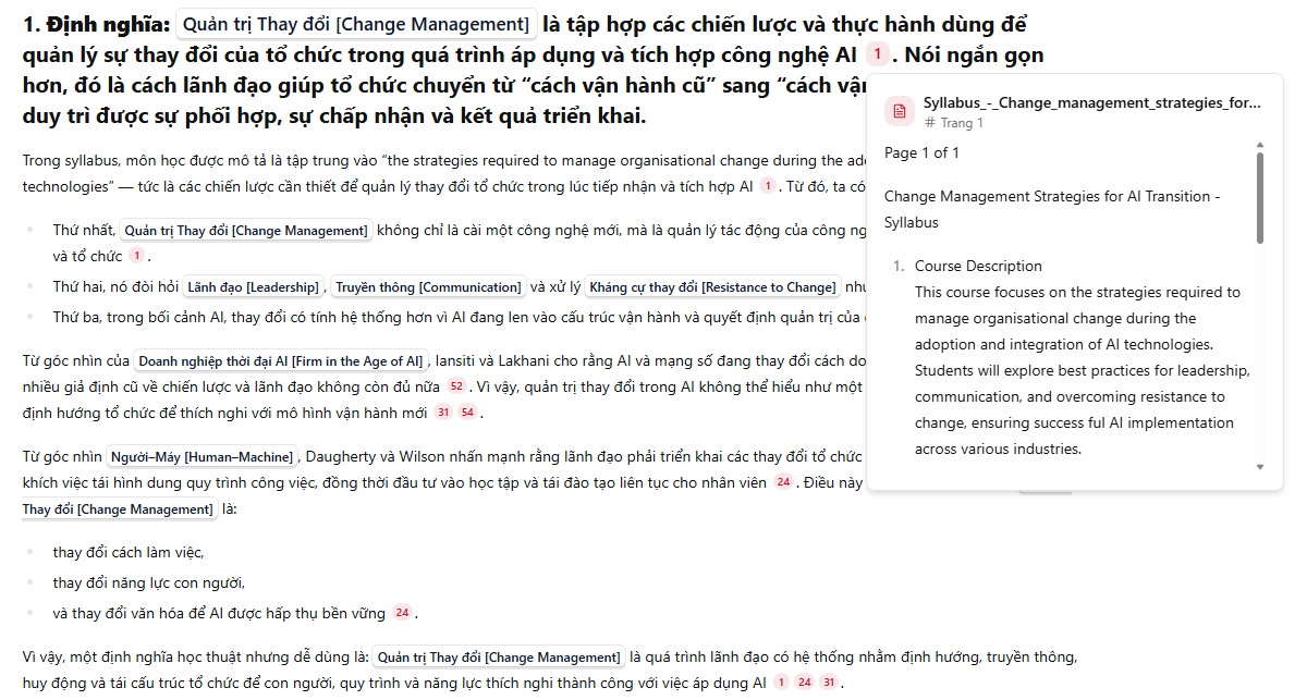 Dùng IDEAS AI Platform khác Chat GPT thế nào khi học MBA?