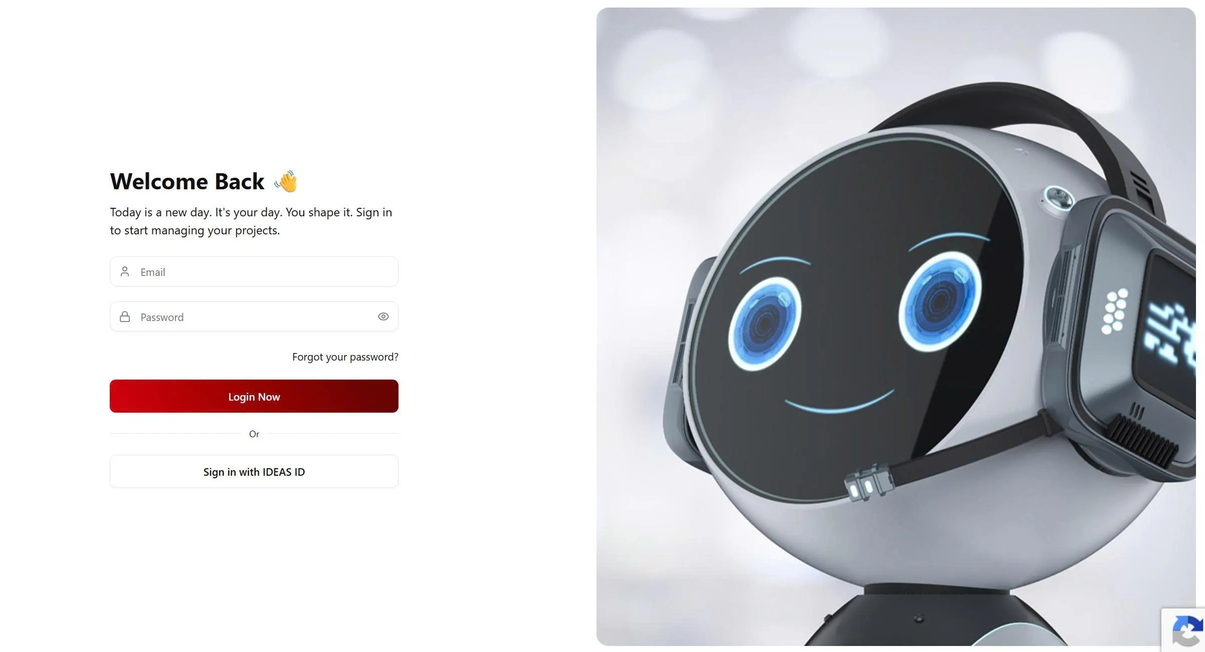 IDEAS AI Platform Login