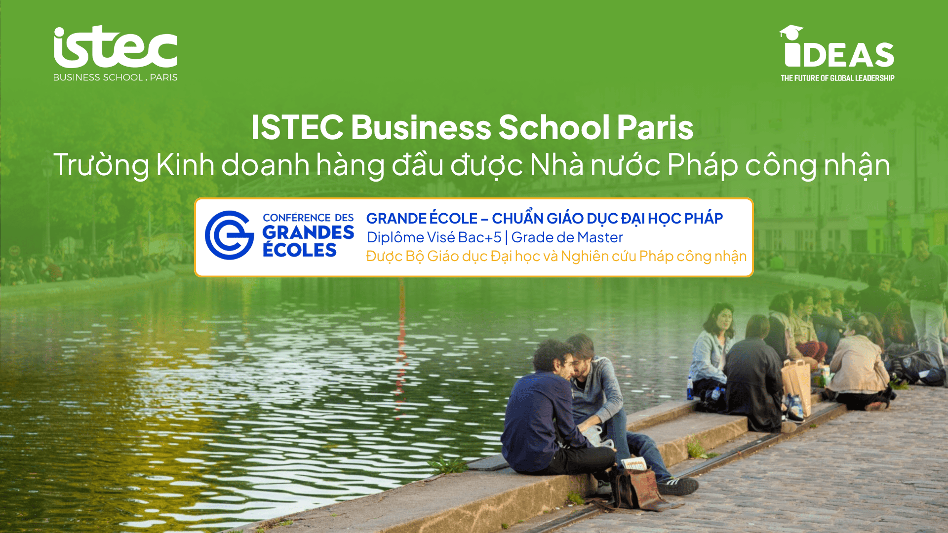 ISTEC Business School Paris: Trường Kinh doanh hàng đầu được Nhà nước Pháp công nhận