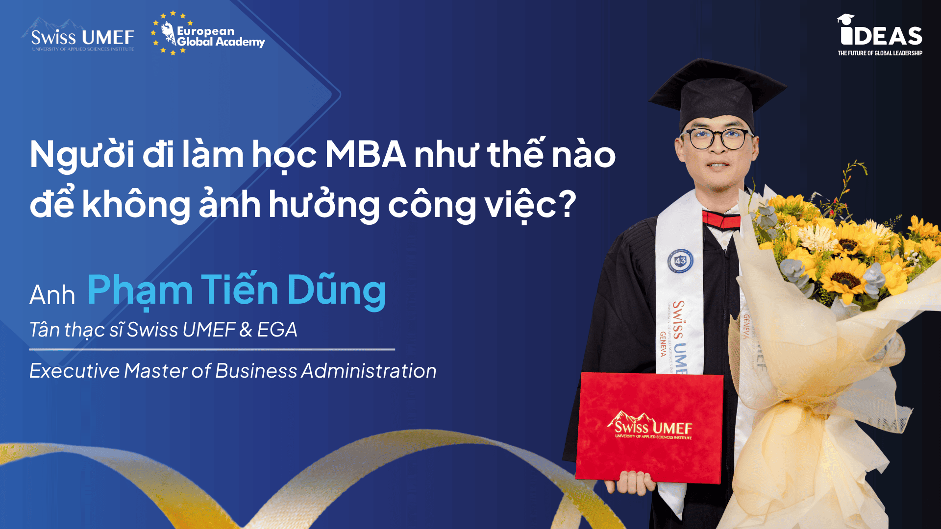 Người đi làm học MBA như thế nào để không ảnh hưởng công việc?